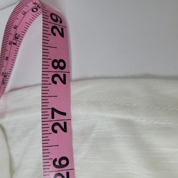 Miss Me Long Sleeve Top Womens Medium White NWT Rhinestone Studded Lace Yoke - Picture 5 of 9